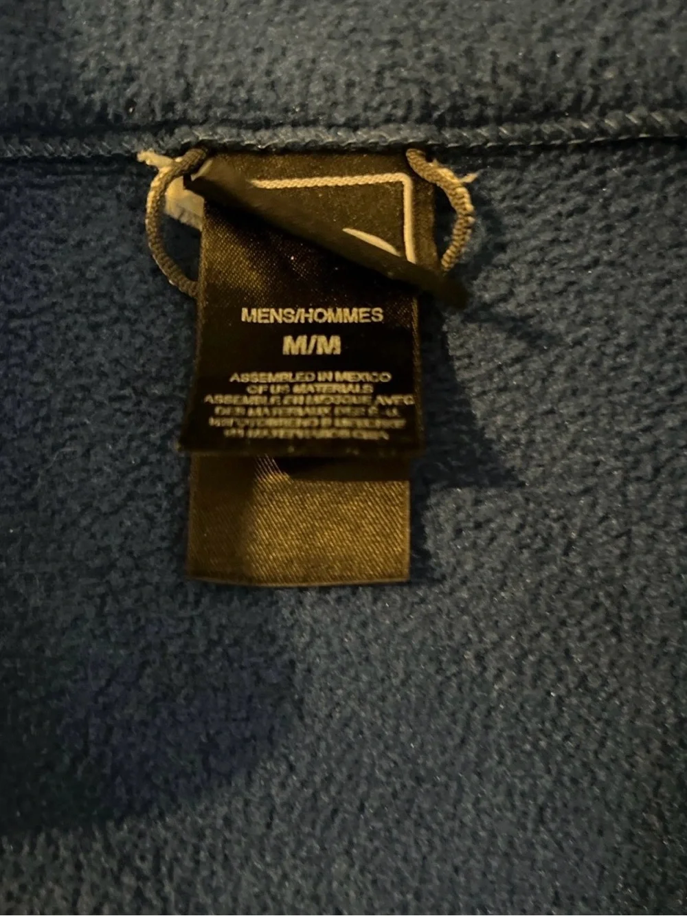 The North Face Men’s Deep Blue Full-Zip Fleece Jacket